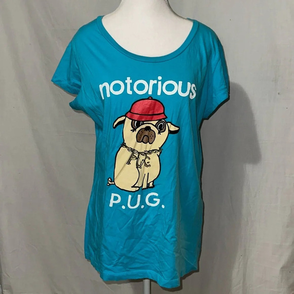 xxl Notorious PUG graphic tshirt by Drumline Loyal Army - Picture 1 of 4